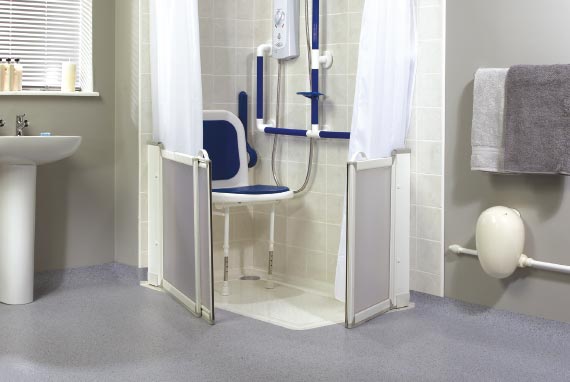 Wet Rooms Half Height Doors Absolute Mobility