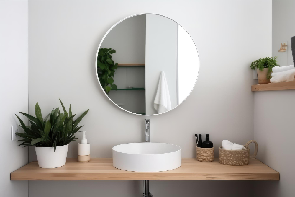 Roll-under sink luxury accessible bathroom design