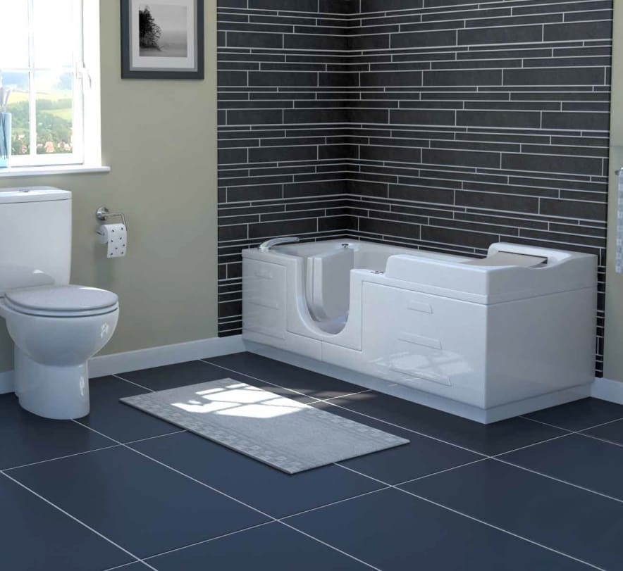 A luxor walk in bath can help people with arthritis