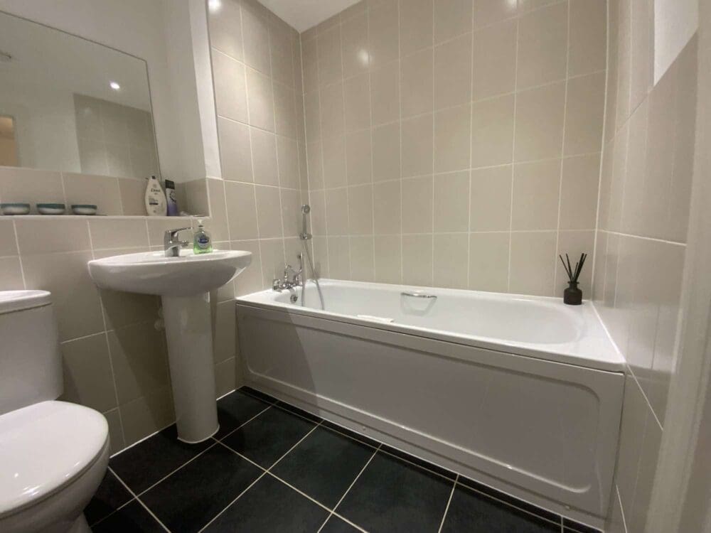 before our accessible shower was installed