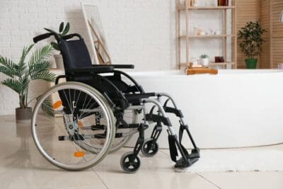 disabled showers and baths
